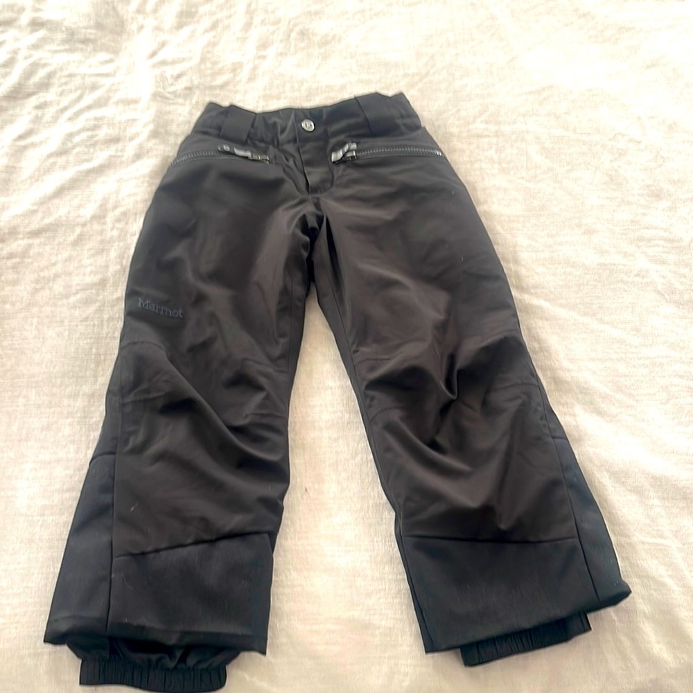 Marmot boys xs (5-6) lined ski pants